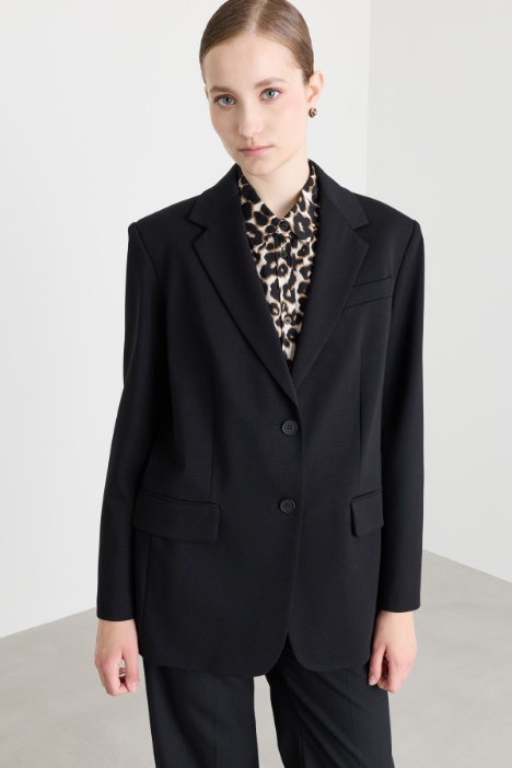 Blazer in jersey - Intrend