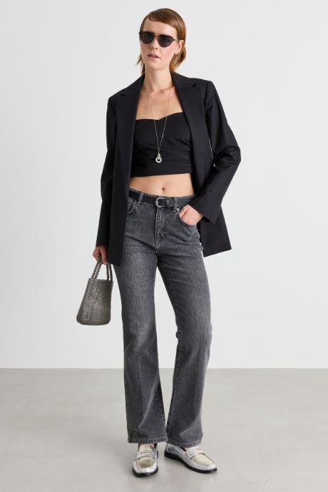 Mini bustier in jersey stretch - Intrend