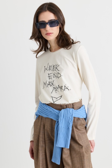 Embroidered T-shirt - Intrend