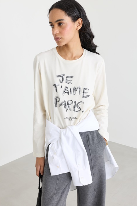 Embroidered T-shirt - Intrend