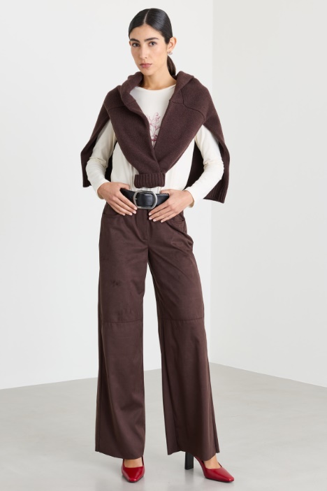 T-shirt con ricamo - Intrend