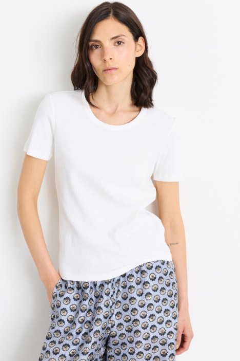 Stretch jersey T-shirt - Intrend
