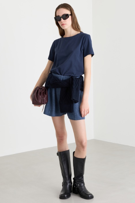 T-shirt in jersey - Intrend