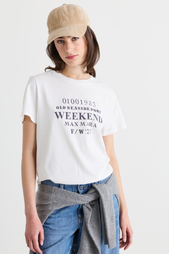 T-shirt con stampa - BIANCO - Intrend - 2