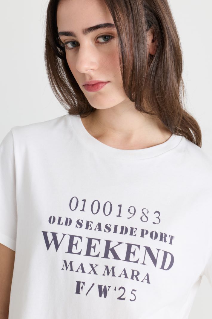 T-shirt con stampa - BIANCO - Intrend - 3