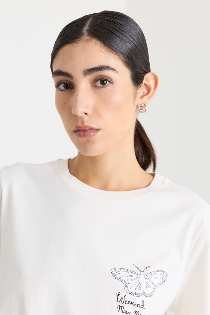 T-shirt con stampa - BIANCO - Intrend - 3