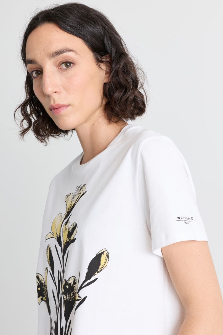 T-shirt con stampa - BIANCO - Intrend - 3
