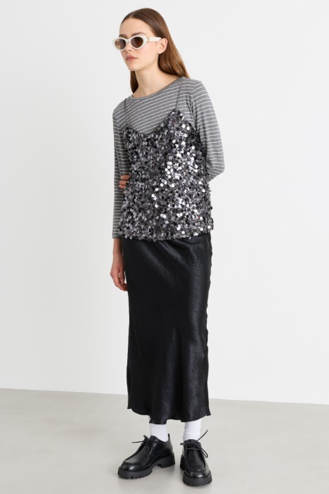 T-shirt con manica lunga - Intrend