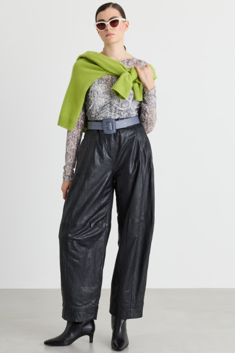 T-shirt in jersey tulle - Intrend