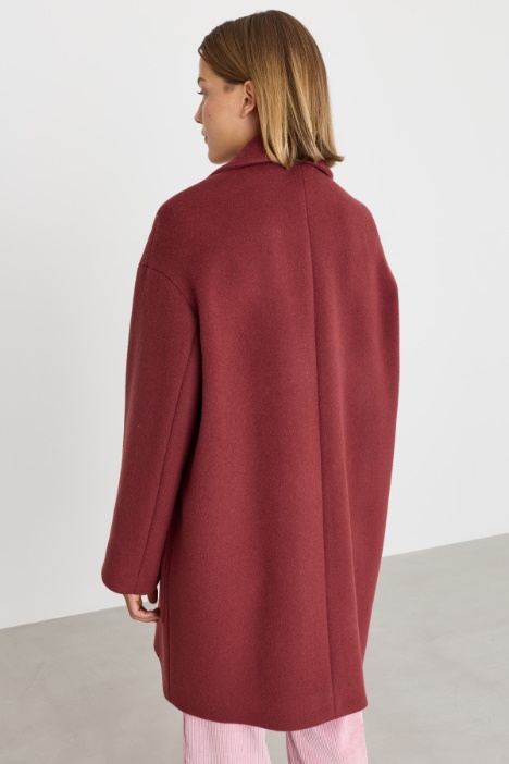 Cappotto in panno di lana