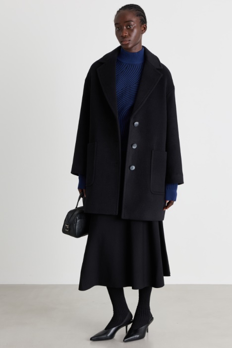 Wool-blend coat - Intrend