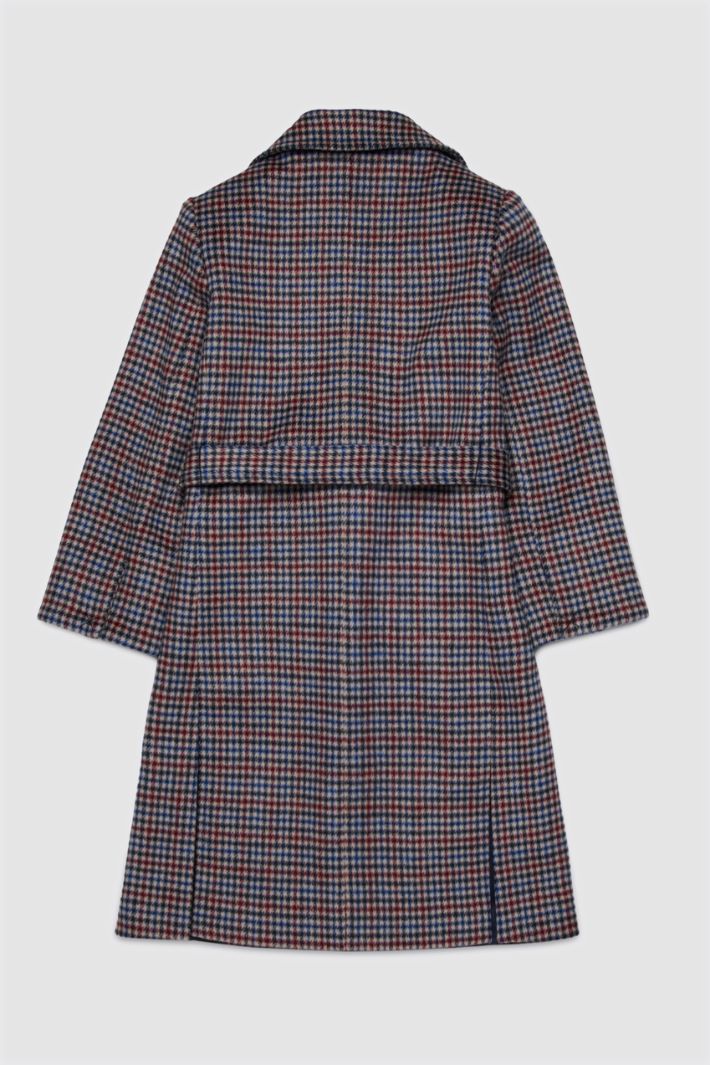 Cappotto con cintura - BORDEAUX - Intrend - 2