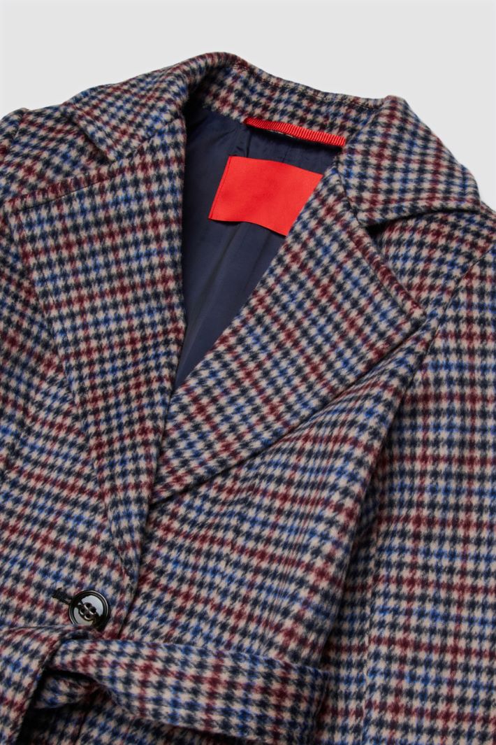 Cappotto con cintura - BORDEAUX - Intrend - 3
