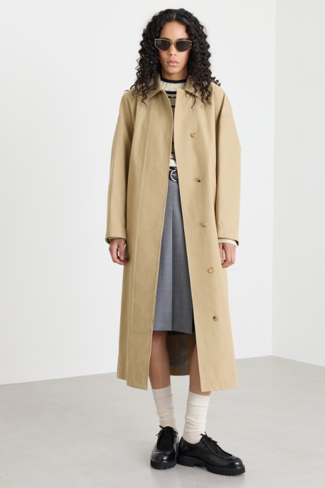Trench en gabardine déperlante - Intrend