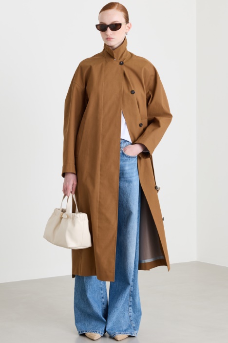 Trench de gabardina repelente al agua - Intrend