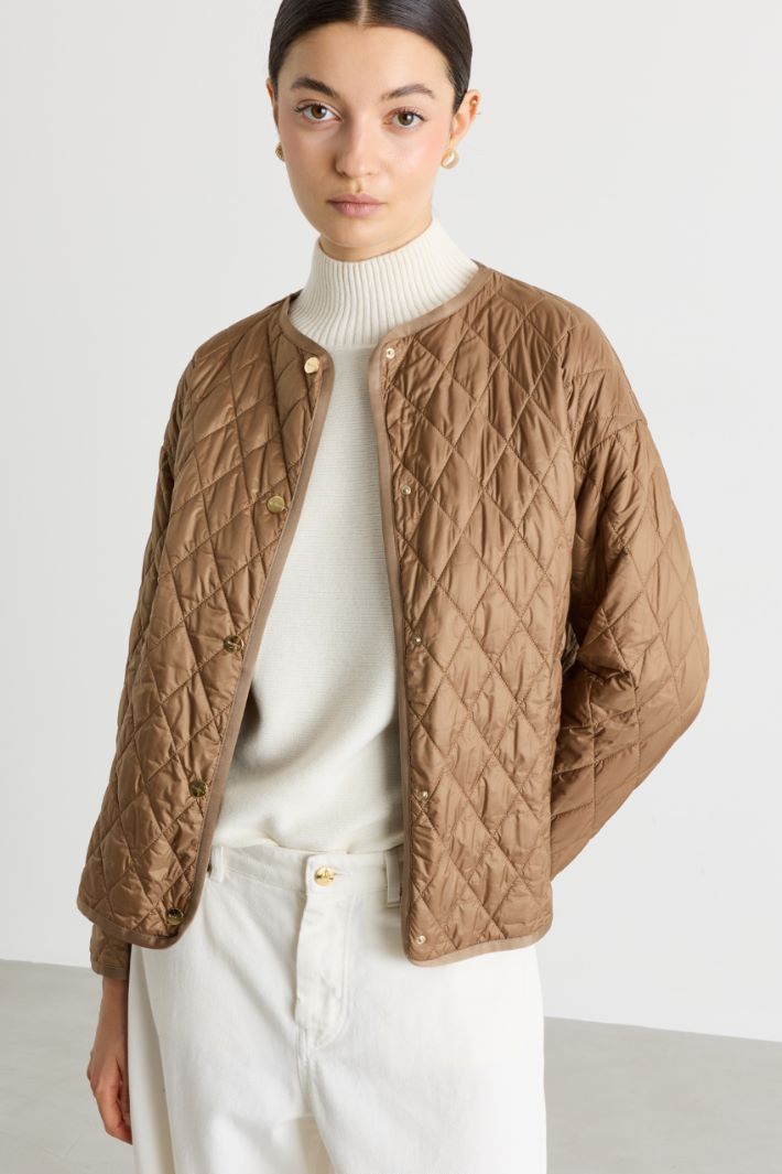 Hooded Jacket - CAMEL - Intrend - 4