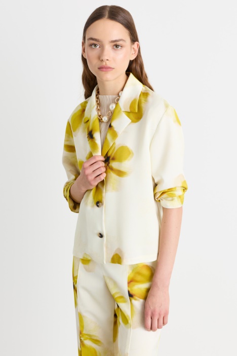 Matte satin jacket - Intrend