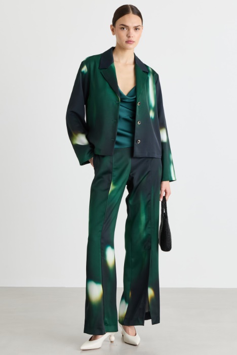 Chaqueta de raso mate - Intrend