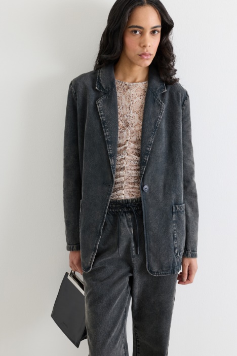 Broken twill blazer - Intrend