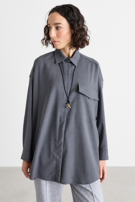 Lightweight shirt jacket - Intrend