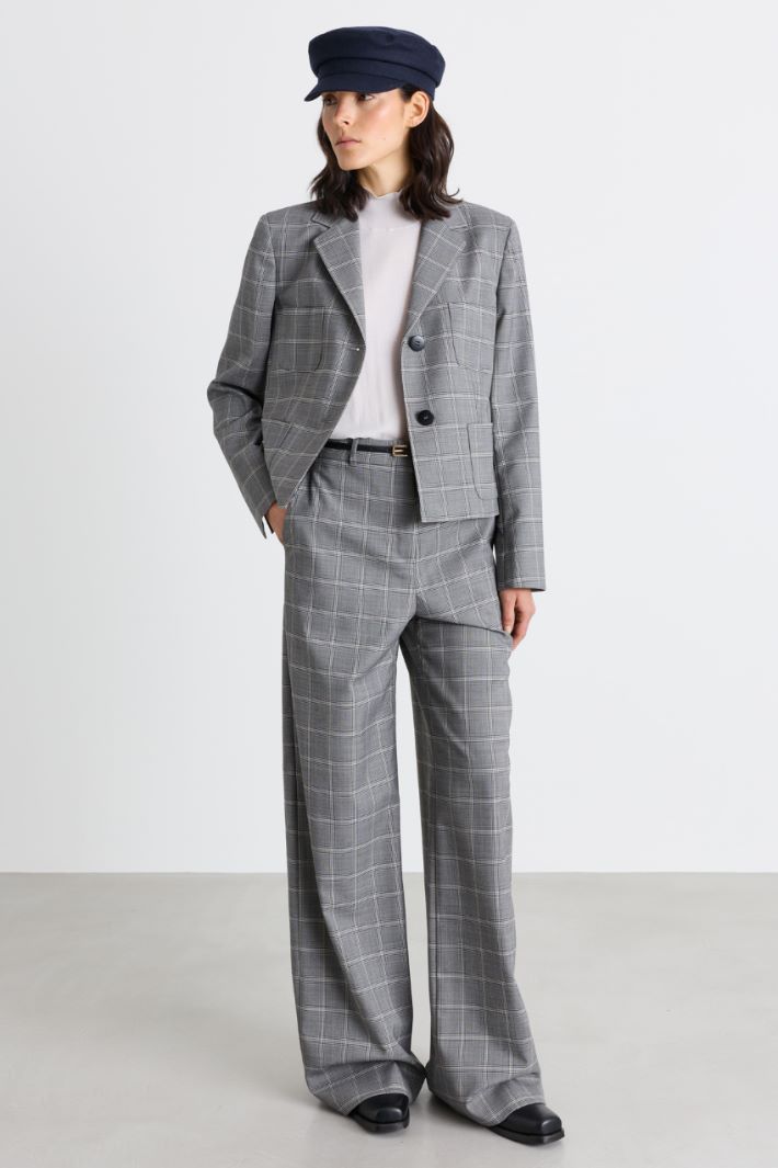 Americana de batavia con cuatro bolsillos - GRIS - Intrend