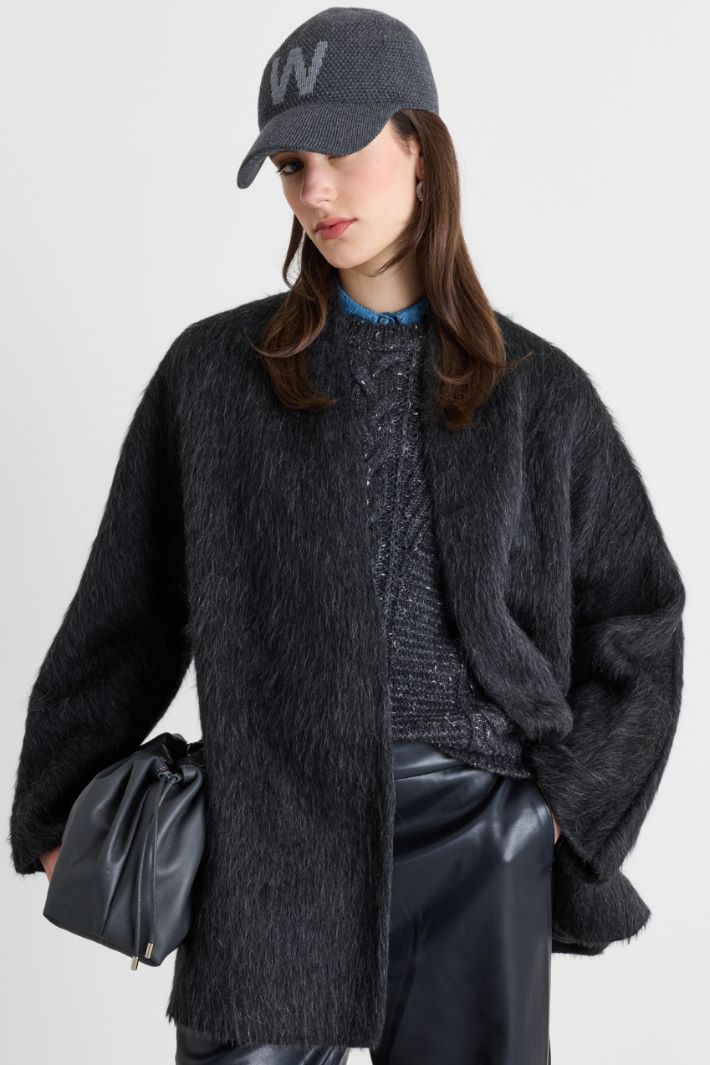 Veste ceinturée - NOIR - Intrend - 2