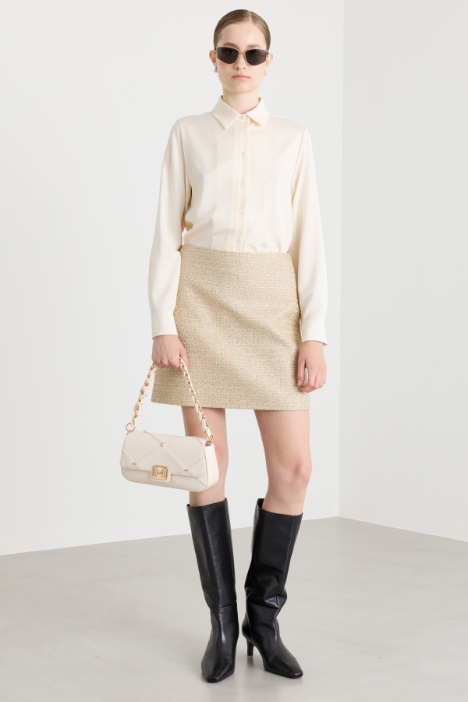 Minigonna in tweed - Intrend