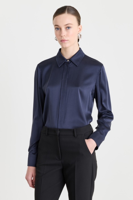 Satin blouse - Intrend