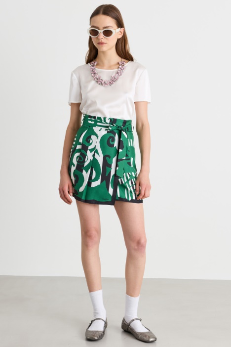 Top in raso di seta stretch - Intrend
