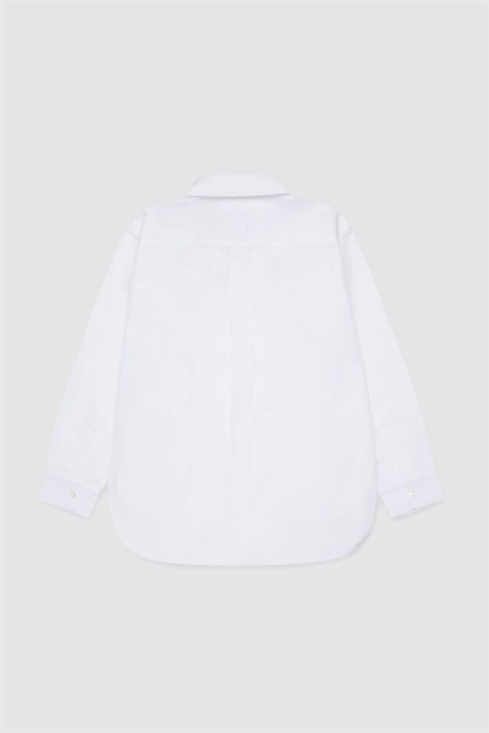 Camicia in popeline - BIANCO - Intrend - 2