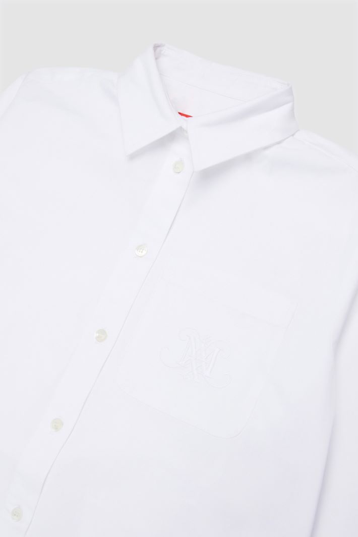 Camicia in popeline - BIANCO - Intrend - 3
