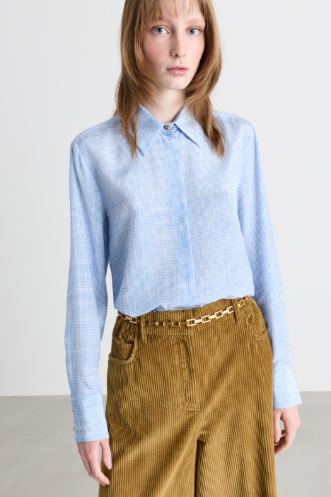 Camicia in crepe de chine - Intrend