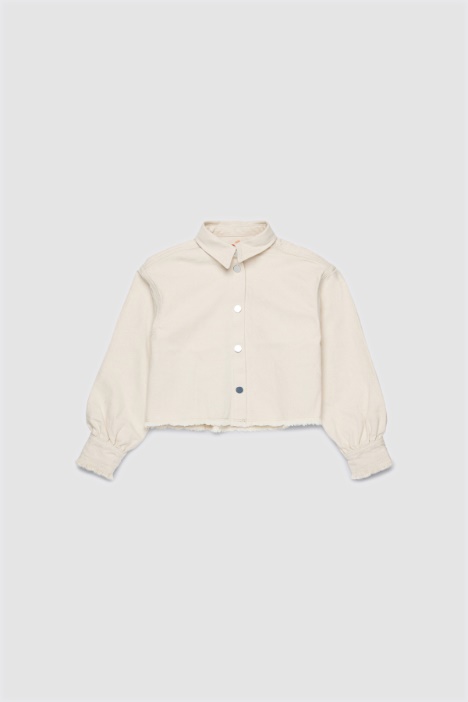 Camicia boxy in drill - Intrend