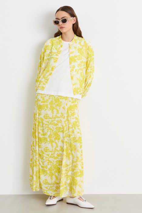 Camicia balloon in georgette - Intrend