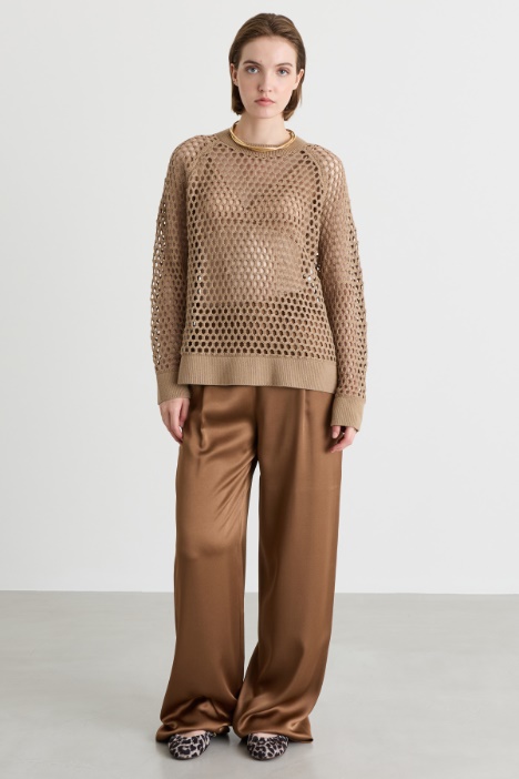 Flowing pleated trousers - Intrend