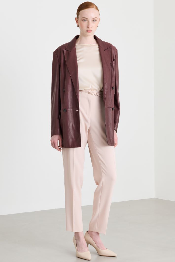 Cady Carrot Trousers - PINK - Intrend