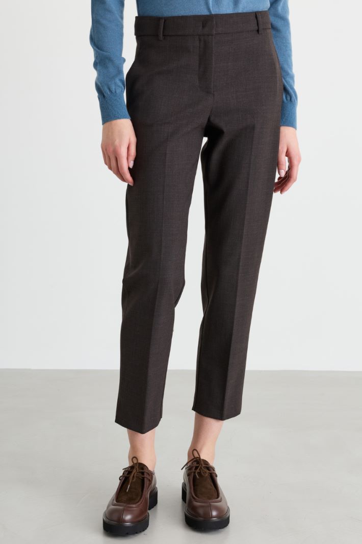 Zigarettenhose - GRAU - Intrend - 2
