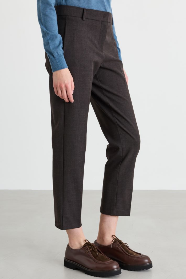 Zigarettenhose - GRAU - Intrend - 3