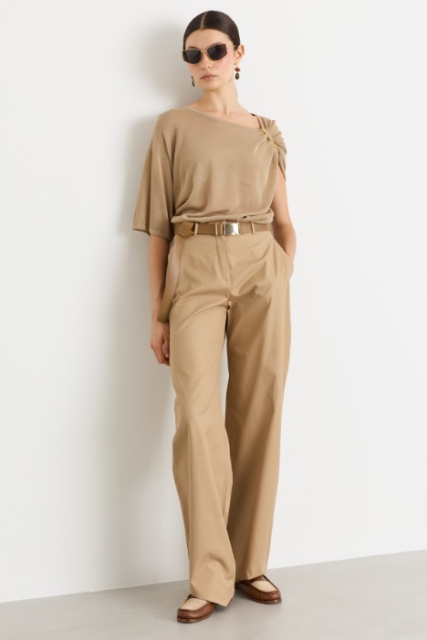 Wide batavia trousers - Intrend