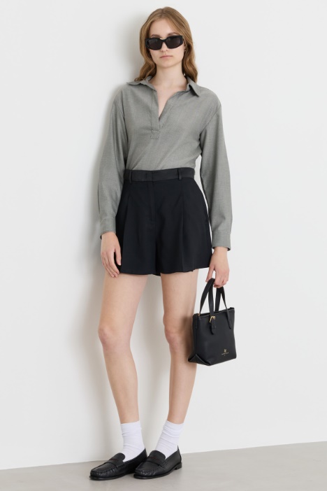 Short fluide en crêpe - Intrend