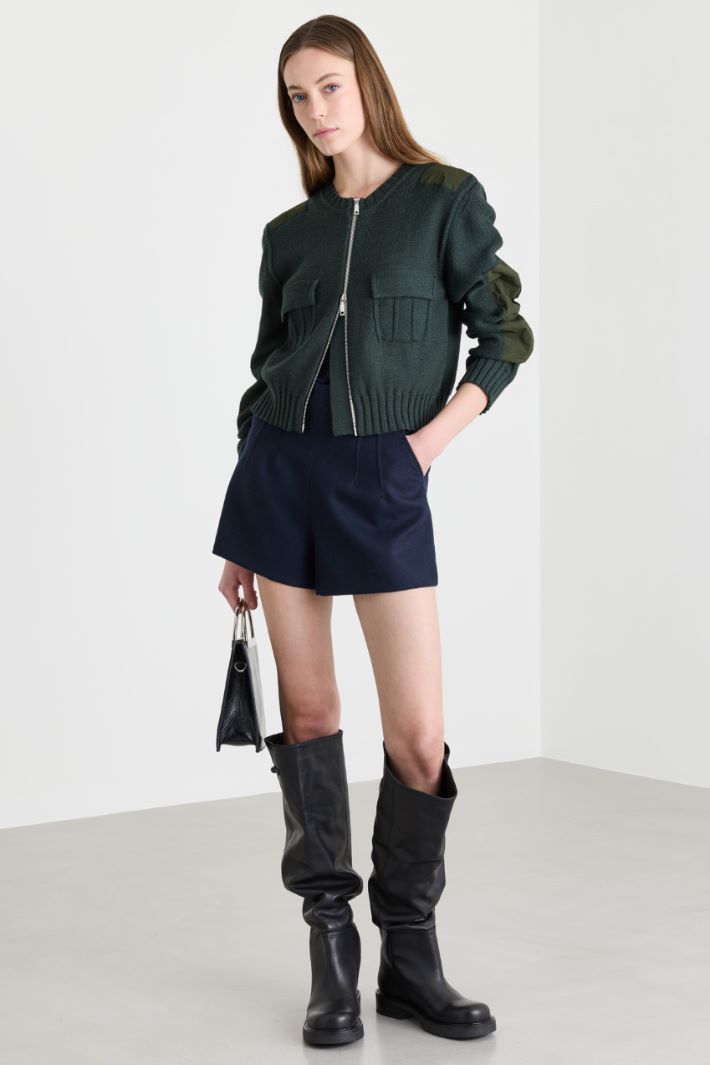 Shorts in panno - BLU - Intrend
