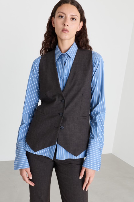 Grisaille waistcoat - Intrend
