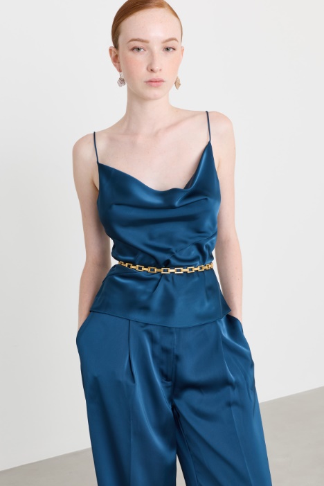 Flowing satin top - Intrend