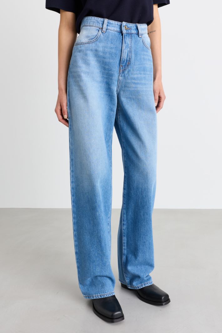 Jean oversize - BLEU CLAIR - Intrend - 2