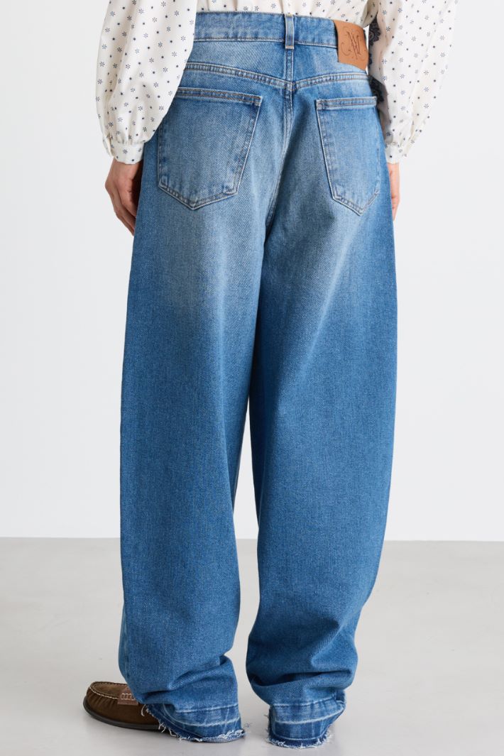 Jean barrel - BLEU CLAIR - Intrend - 4