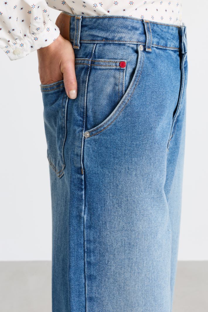 Jean barrel - BLEU CLAIR - Intrend - 3