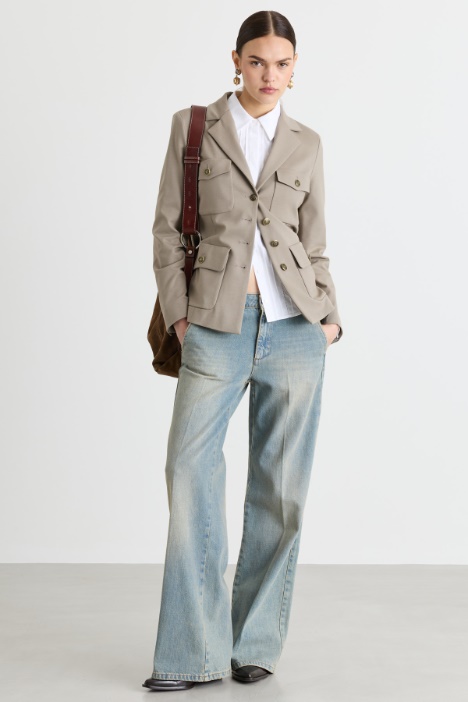 Weit geschnittene Jeans - Intrend