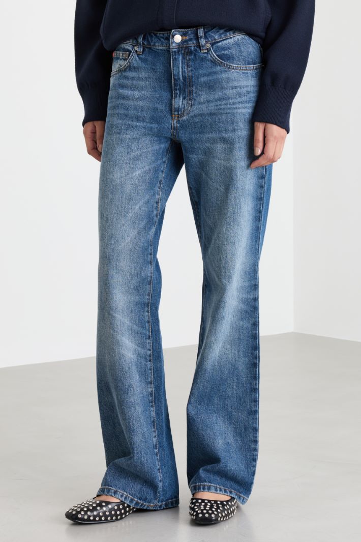 Jean droit - BLEU - Intrend - 2
