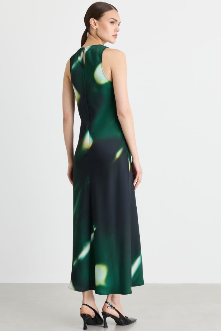 Fluid satin dress - GEREN - Intrend - 4