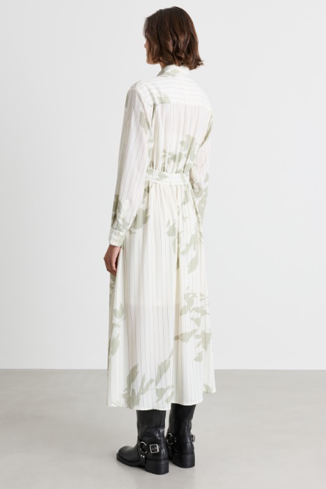 Chemisier in crepe de chine